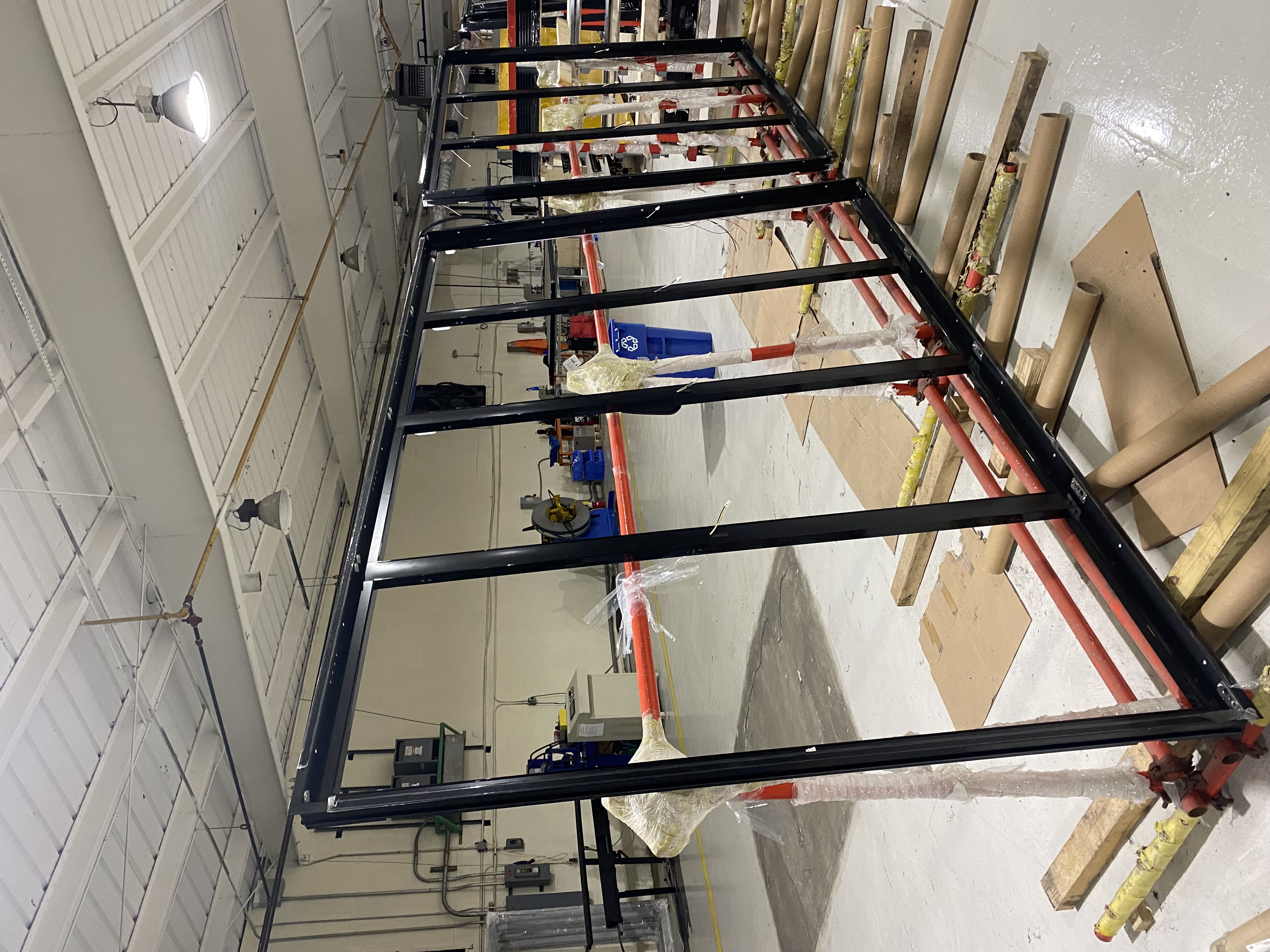 Custom cooler door frames