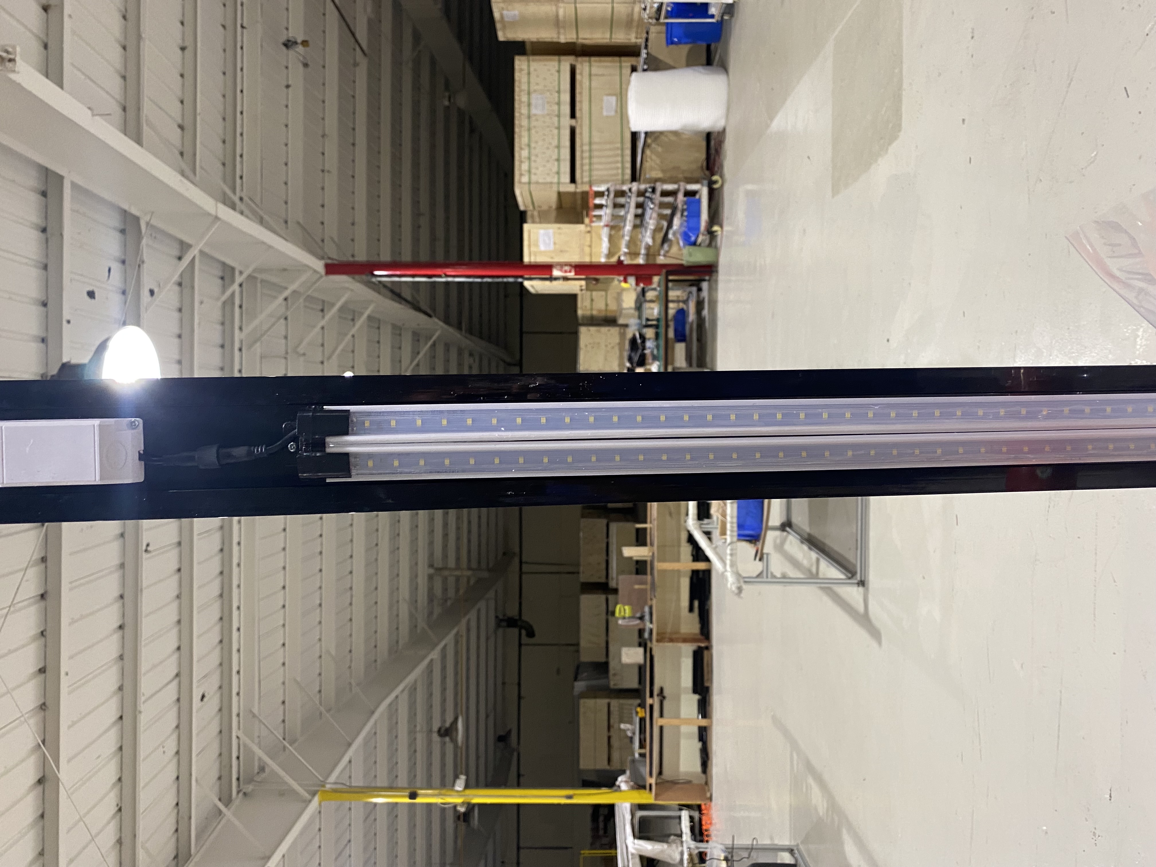 LED lighting for cooler doors